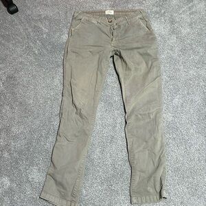 Worn Marine Layer Faded Grey Cargo Pants